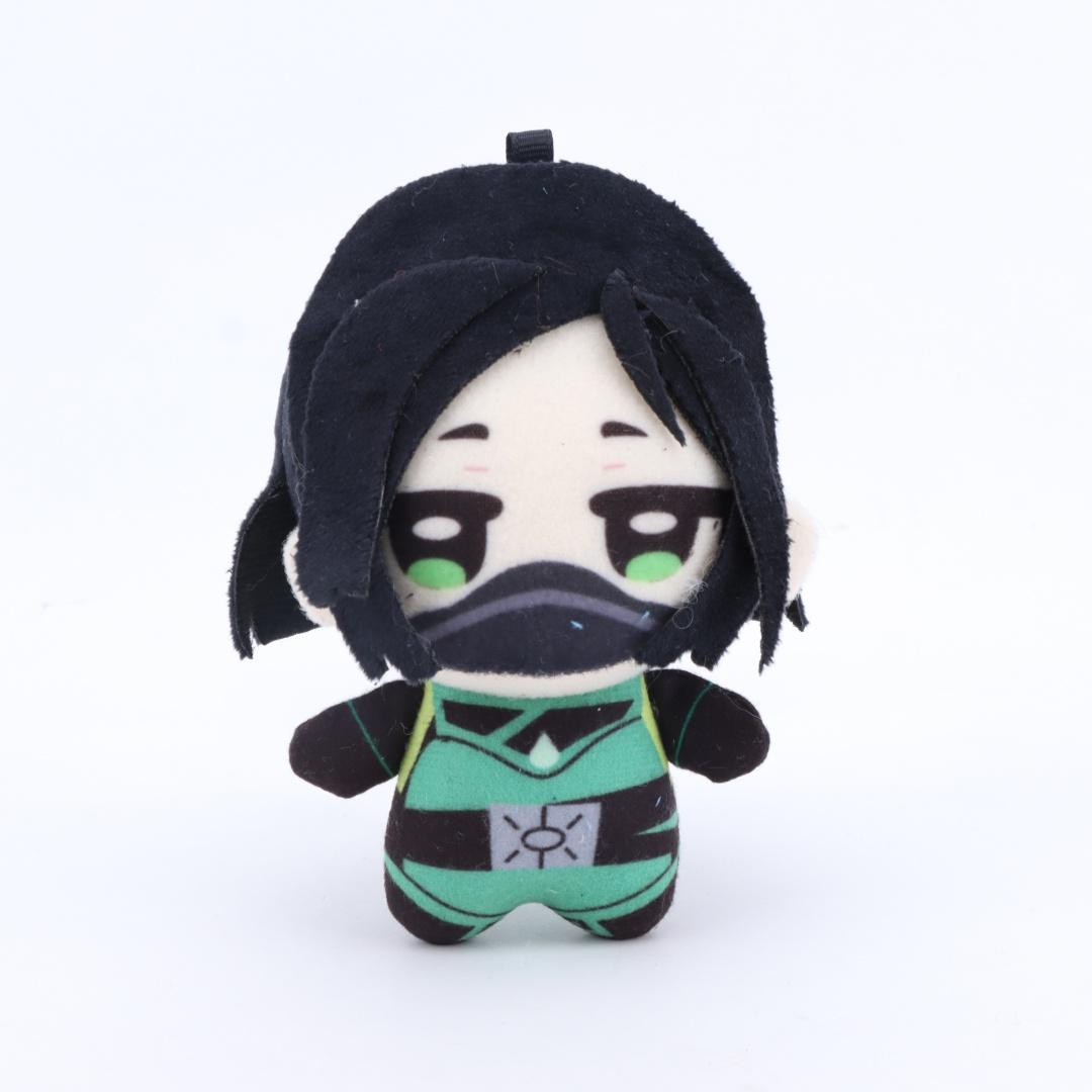 Schattig Spel Valorant Pluche Cypher Clove Schattig Neon Iso Skye Reyna Gekko Viper Sage Jett Omen Yoru Pluche Hanger Pop Cadeaus 10cm