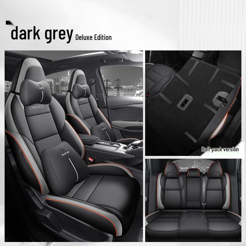 Model 2026 Ultra Lynk & Co 03 Car Seat Cover, All-Season Full Coverage, Perforated Leather, Breathable, Automatic 2.0TD.