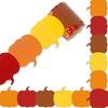 Thanksgiving Pumpkin Border Trim Wall Sticker 32.8ft Length for Chalkboards Bulletin Board Notice Board Party Decoration