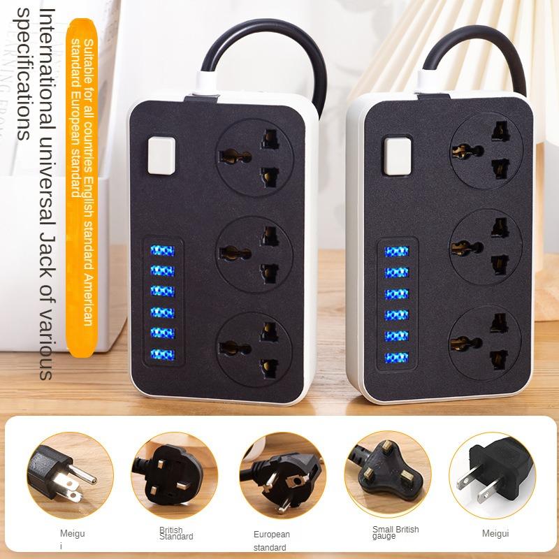 

Удлинитель PDTO с портами USB 3 розетки 6 портов USB Удлинитель 2 м Удлинитель питания