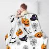 Pumpkin Throw Blanket 39 X59 IN Comfort Blanket Towel Soft Flannel Fleece Throw Blankets Halloween Sofa Blanket Halloween