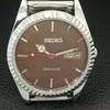 JAPAN VINTAGE REFURBISHED SEIKO AUTOMATIC 6309A MENS BROWN DIAL WATCH a443158-1