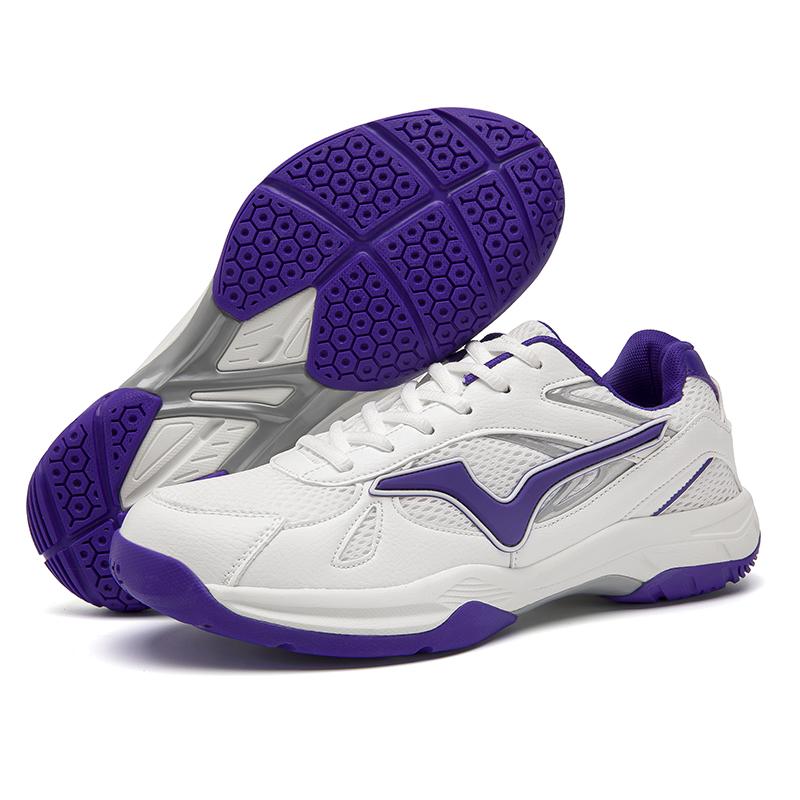 Indoor Court Shoes for Men Women Fashionable Table Tennis Badminton Shoes Non Slip Lightweight