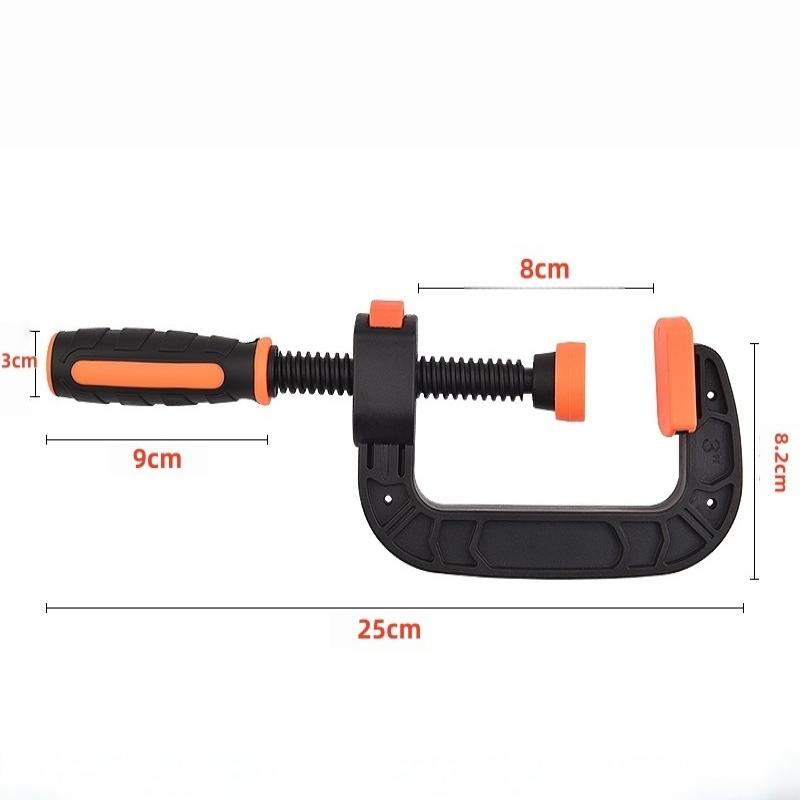 

1 Pcs Reinforced Fixed Strong Clamping Jaw Clip Heavy Duty Spring Clamps For Wood Working Clamps Woodworking Tools Accessories A2