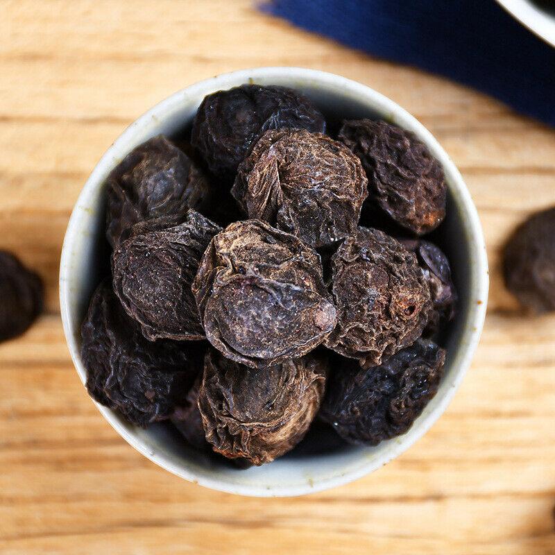 300 г органический китайский сушеный травяной чай Ebony Tea Wu Mei Gan Herbs Tea Health — фото 4