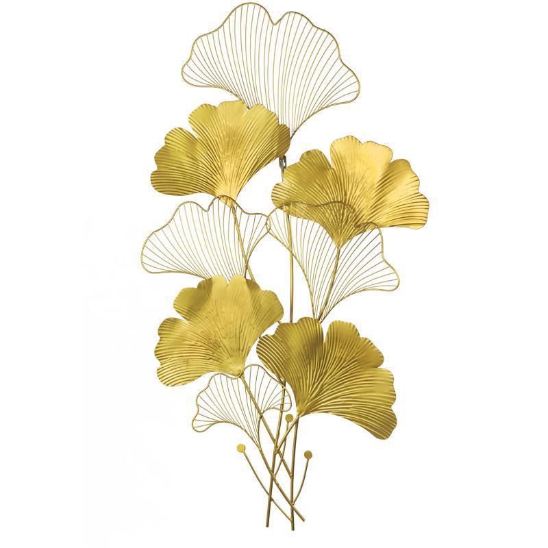Nordic Ginkgo Leaf Wall Hanging for Living Room or Bedroom Decor
