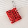 Compact Wire Screw Measuring Tool Portable Double-sided Ruler Nut Drill Bit Thread Checker  Bolts