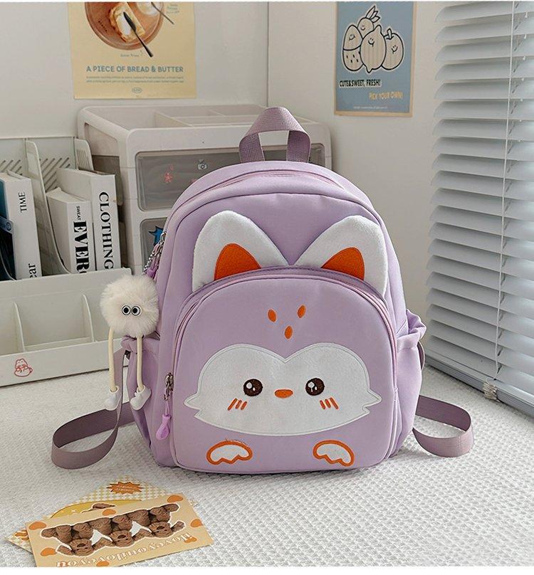 Schoolbag Japanese Ins Wind Soft Girl Cute Girl Backpack Little Fox College Student Lightweight Mommy Bag Backpack Small Schoolbag