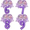 Hunting Witch Girls Party Theme Digital Aluminum Film Balloon Set for Birthday Party Decoration