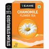 TE-A-ME - Chamomile Tea - 50g (50+ Cups) | Helps In SLEEP & RELAXATION | Herbal - Caffeine Free | Flower Based - Non-Bitter | Chamomile Tea for S