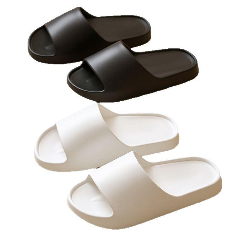 Slippers women's summer simple home use non-slip hotel indoor bathroom bath cool slippers men's couple shoes