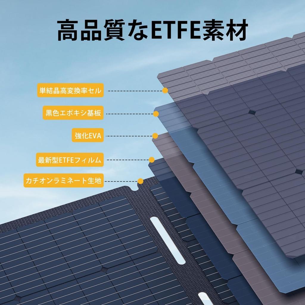 Solárna výroba energie ETFE Solárna Solárna DC výstup IP67 Vodotesná a tenká a Solárna energia Solárne auto Solárne prenosné napájanie Vhodné pre vonkajšie použitie