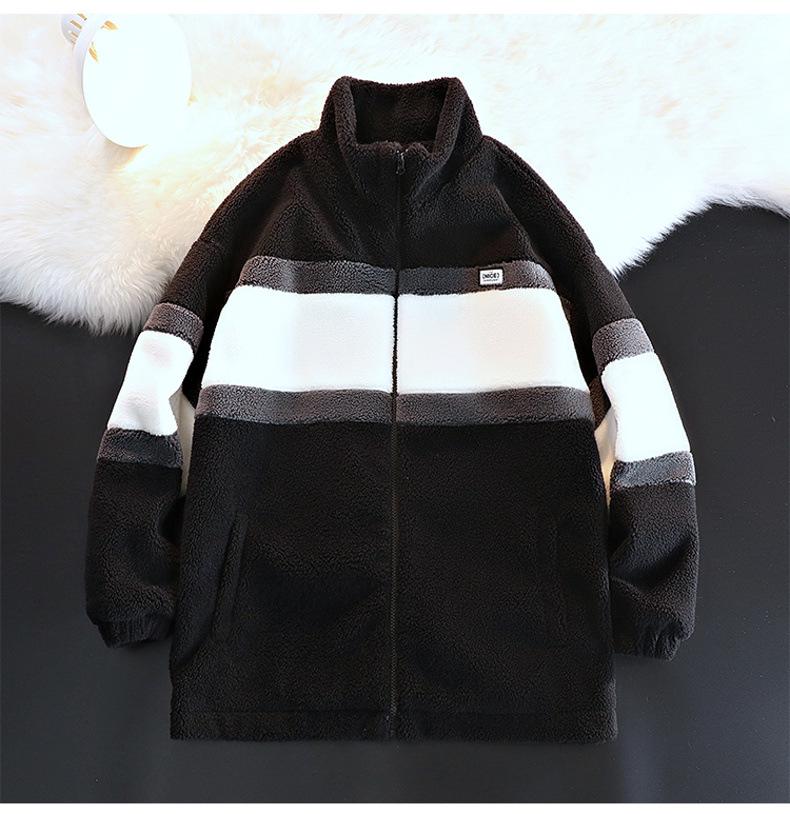 Men's 2025 Lambswool Coat: Thickened Autumn/Winter Fleece Jacket