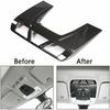 For BMW 1/2/3 Series F15 F30 X1 X5 X6 Carbon Fiber Reading Light Lamp Cover