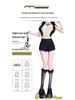 2024 Women's High Waist Black A-Line Summer Shorts - Slimming, Plus Size Options, Casual Fit