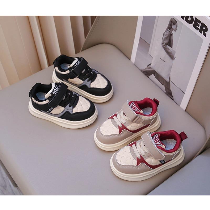 Girls Board Shoes Spring and Autumn New Children's Shoes Boys Sports Shoes Soft Sole Breathable Baby Anti-kick Casual Shoes