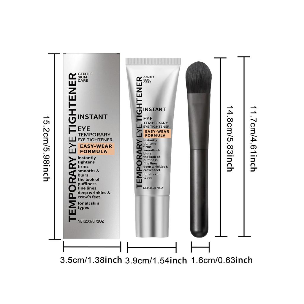 Instant Firm Eye Cream Instant Under Eye Tightening & Depuffing Cream, Helps Smooth Fine Lines & Reduce Puffiness Dark Circles