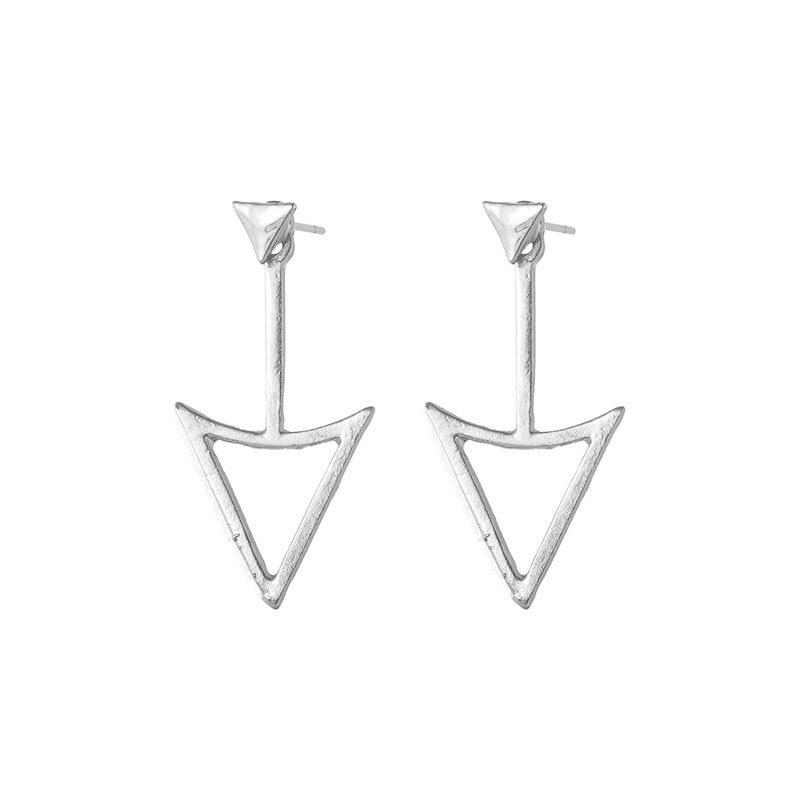 Retro Kreatywne Geometryczne Kolczyki Sztyfty z Diamentami i Perłami dla Kobiet