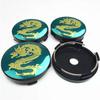 4 Stück Universelle 60mm Drachenemblem Auto Radnabenkappen Radkappen Abzeichen Für Mercedes Benz BMW Lexus Mazda Tesla Ford Chevrolet