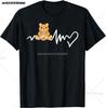 Kawaii Corgi Dog Shiba Inu Drinking Bubble Tea Boba TShirt Kawaii Drinks Outfit Japanese Shirt Harajuk Tees Anime Lover Tee