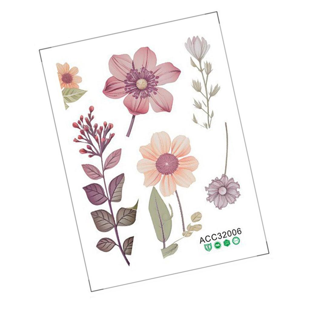 Elegantní květinový světelný spínač obtisk vodotěsná nálepka pro obývací pokoj ložnice koupelna krásné květiny domácí dekorace