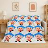 Coperta Morbida in Flanella Plim Plim Cartone Animato, Coperta Accogliente per Letto, Divano, Poltrona, Camera da Letto, Soggiorno, Viaggio, Picnic, Bambini, Campeggio