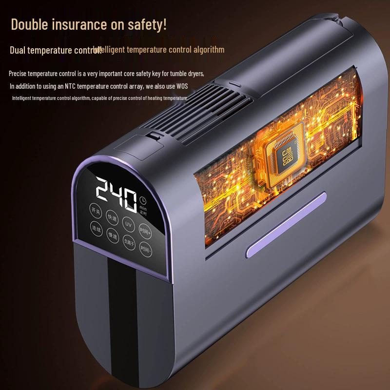 Portable Foldable Travel Clothes Dryer - Compact Mini Household Dryer