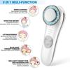 Face Massager, Skin Care Tool, High-frequency Face Care Machine, Skin Care Electroplating Face Care Machine (White Silver)