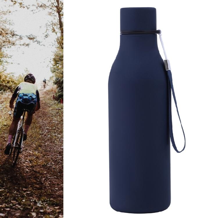 Outdoor Sports Portable  Cup Water Bottle Stainless Steels Small Mouth Bottle for Outdoor Travel Camping