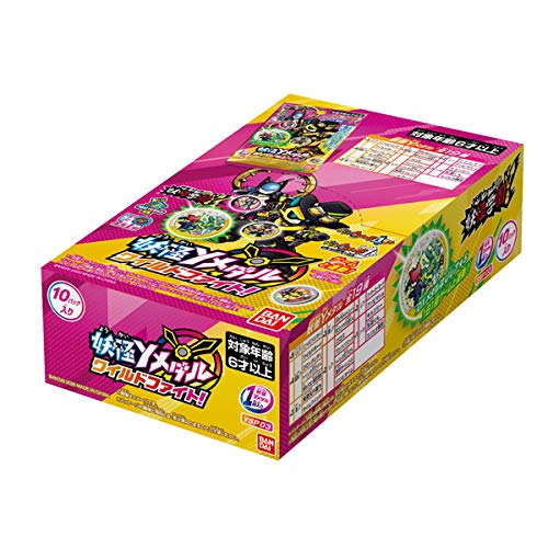 BANDAI Yokai Y Медаль Wild Fight! КОРОБКА 10 штук