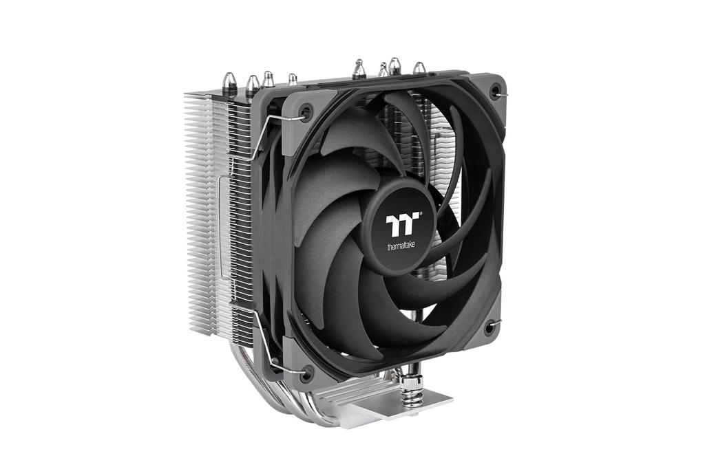 Thermaltake UX400 Air Cooler 120mm CPU FN2576 Black, 4-Heatpipe Design, Fan, Air-Cooled Cooler, CL-P149-AL12BL-A,