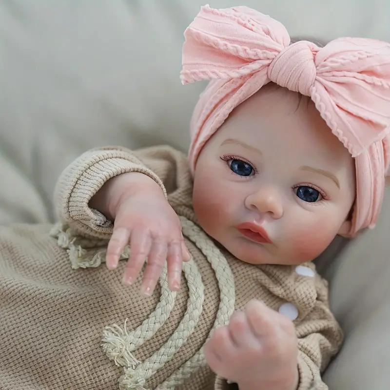 Early Education Doll 50cm Simulation Baby Cloth Soft Skin Reborn Baby
