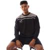 Sondico Mens Precision Striped Long-Sleeved Sweatshirt