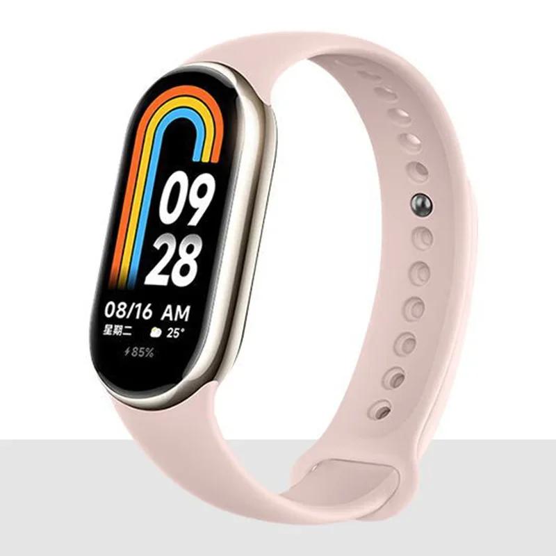 Curea pentru Mi band 8 xiaomi 8 NFC Brățară Sport Curea de înlocuire din silicon Smartwatch Brățară Curea de ceas Xiaomi Mi Band 8 Curea