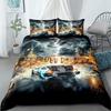 Back To Future Sci-fi Duvet Cover Set King Queen Double Full Twin Single Bed Linen Set