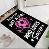 Benutzerdefinierter Fußball-Teppich mit Namen, für Bürostuhl, Wohnzimmer, Schlafzimmer, Küche, Dekor, Geschenke.