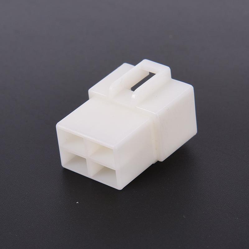 6.3Mm 4Pin Automotive Electrical Wire Connector Male Female Cable Terminal Plug