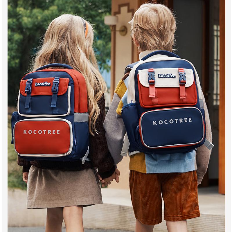 Kocotree Lightweight Backpack, Large Capacity Backpack, Red Blue, L Size