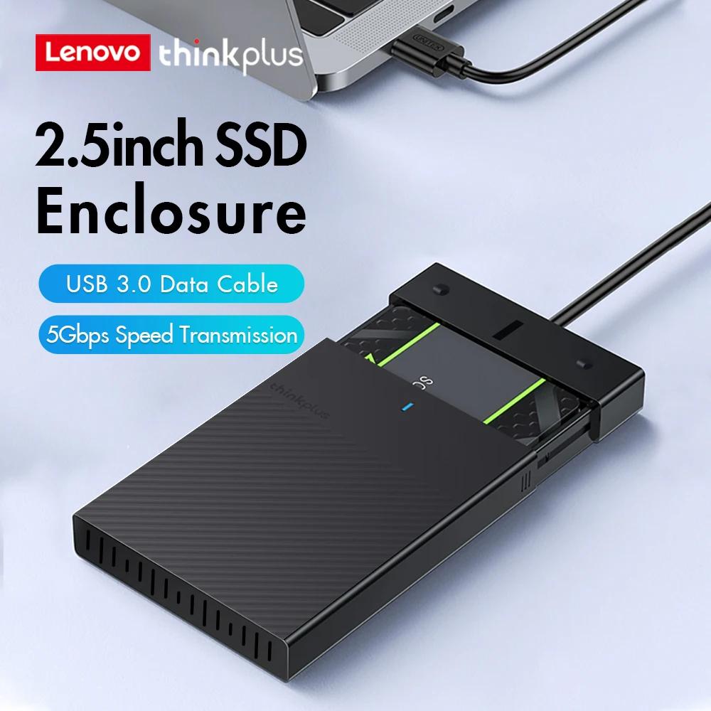 Lenovo K01 HDD Case 2.5 SATA to USB 3.0 Adapter External Hard Drive Enclosure Reader for SSD Disk HDD Box Case HD 2.5 HDD Case