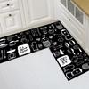 Crystal Pile Dining Rugs Entryway Entry Door Mat Kitchen Non-Slip Dirty Resistant Easy Care Carpet