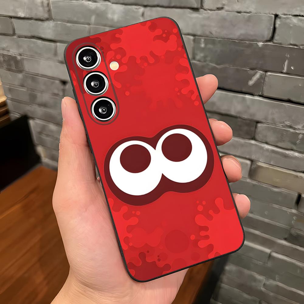 

Игровой чехол для телефона S-Splatoon для Samsung S26 S25 Plus S20 S20 Plus S22 Ultra S23 FE S21 Plus S21 Ultra Мягкая крышка Samsung S24