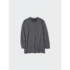 Uniqlo Warm HeaTTech CoTTon Crew Neck T 3 4 Sleeve