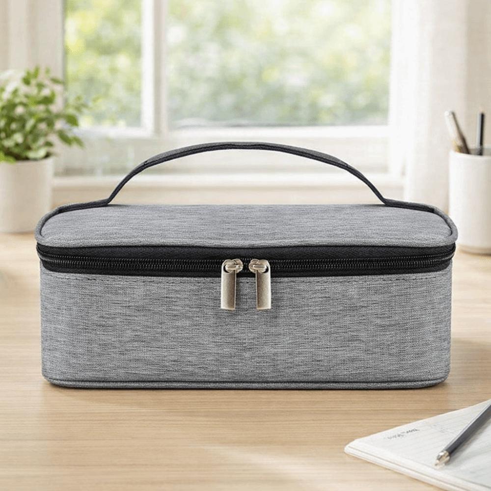 Large Capacity Portable Thermal Bag Thickened Insulated Cooler Bag Lunch Bag  Student Lunch