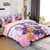 3pcsK-Pop Demon Hunters Printed Chipless Bedding, Multi Sized Bedding, Dormitory Duvet Cover, Soft Machine Washable Decoration