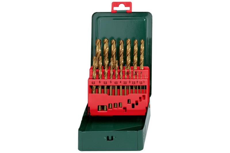 HSS-TIN METAL DRILL SET 19 PCS - ME 627156000
