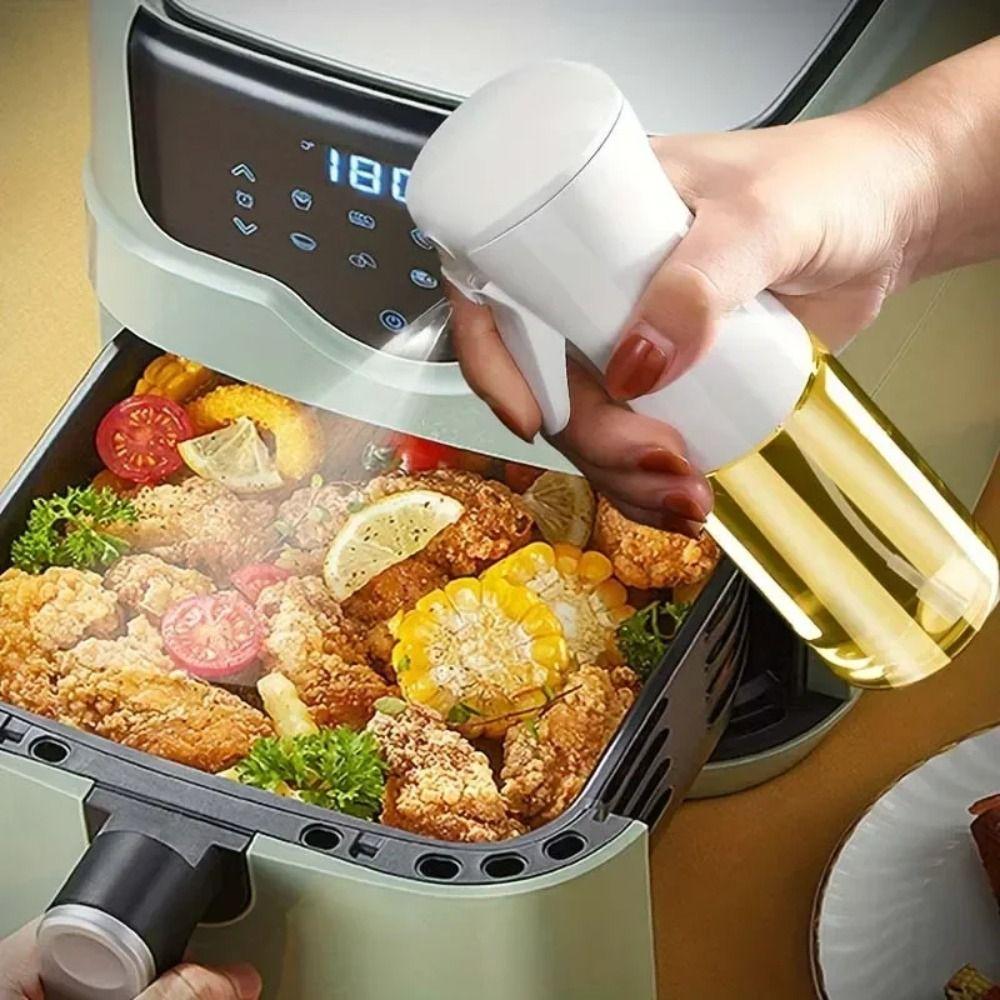 Glass Material Olive Oil Dispenser Precision Spray Vinegar Sprayer Oil Spray Bottle  BBQ Cooking