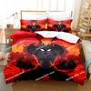 Devilman Crybaby Sängkläder Set Pojkar Flickor Tvilling Queen Size Påslakan Örngott Säng Barn Vuxen Mode Hemtextilextile