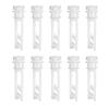 Pack of 10 Vertical Blind Repair Tabs White Stems for Easy Window Blind Fixing