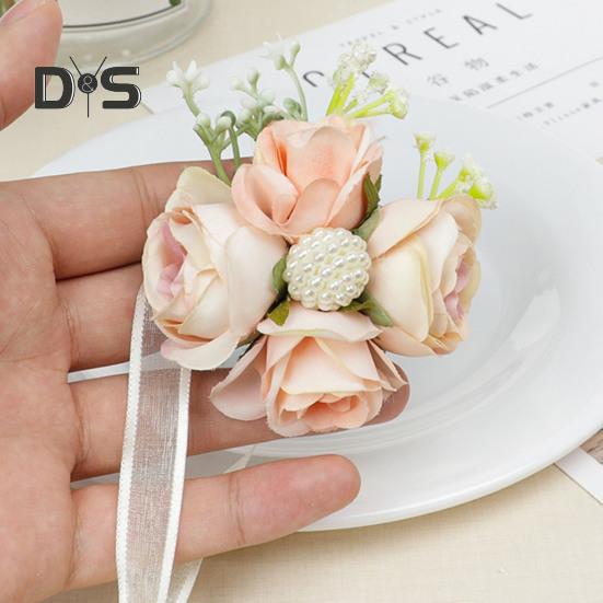 Tuelaly Elegant Fine Texture Wrist Flower