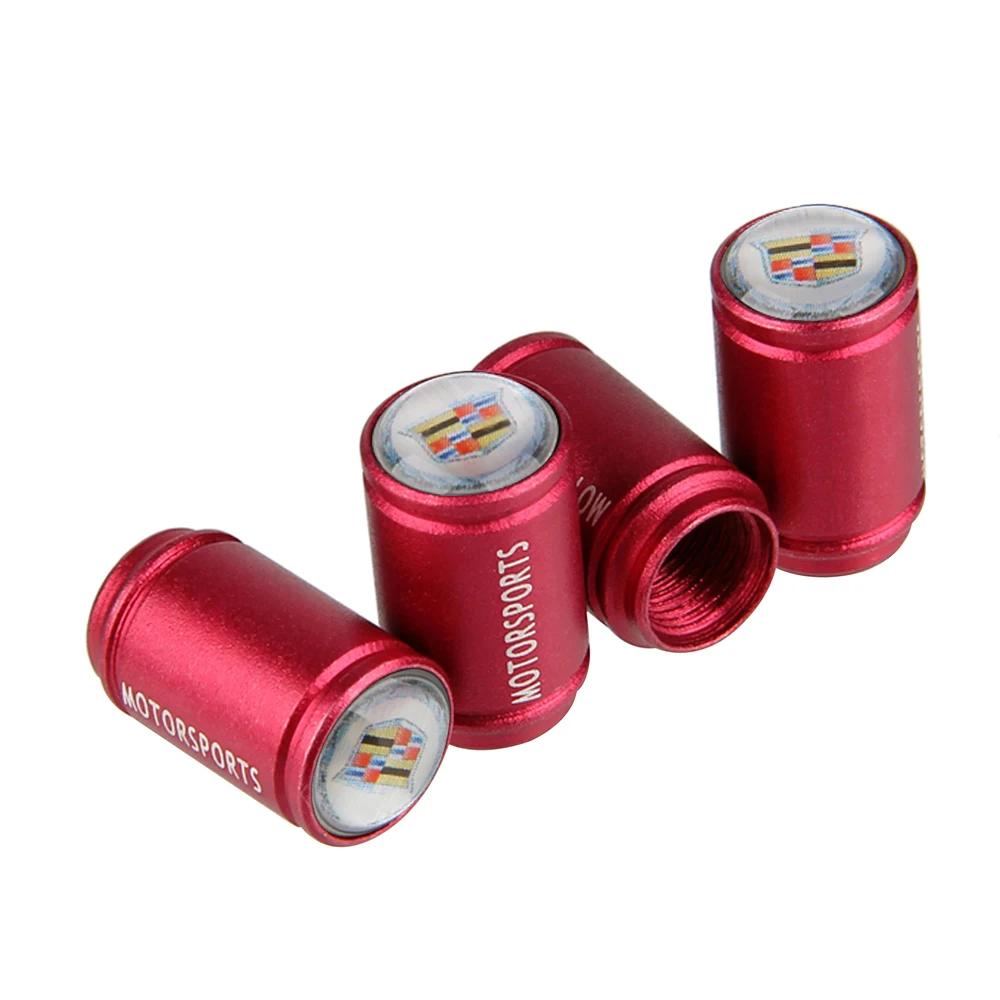 Tappi di Protezione per Stelo Valvola Pneumatico Ruota Auto Antipolvere per Cadillac ATS BLS CT4 CTS SRX XLR XT4 XT5 XT6 XTS Escalade Deville